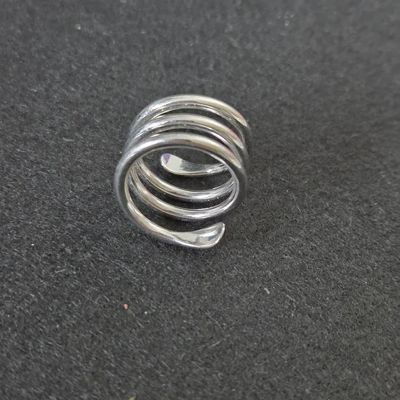 Silver Color Wrap Ring - Picture 2 of 2